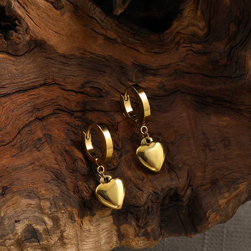 Oorbellen Hanger Hart - Mijn Oorbellen