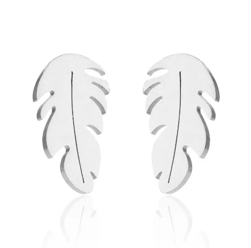 Bananenblad Oorbellen - Mijn Oorbellen