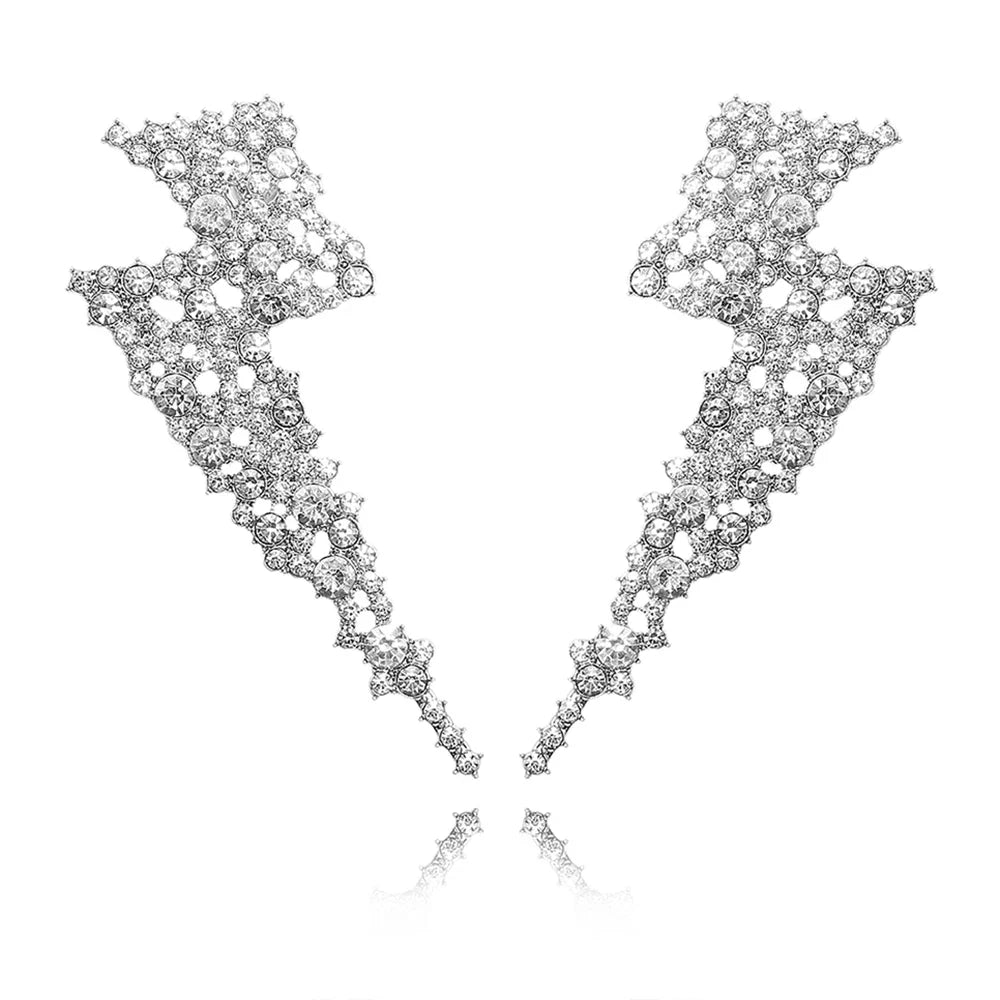 Glitterende Bliksem Oorbellen - Mijn Oorbellen