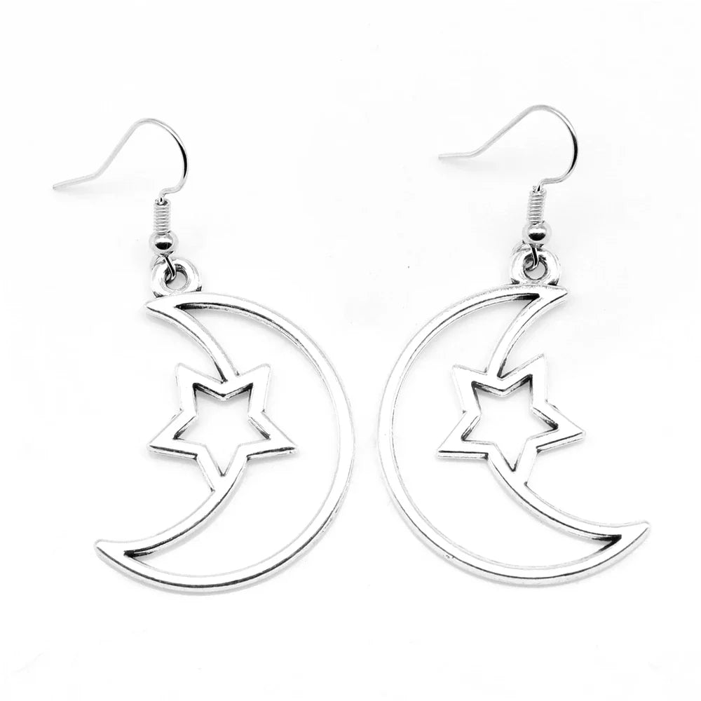 Oorbellen Maan Sterrennacht - Mijn Oorbellen