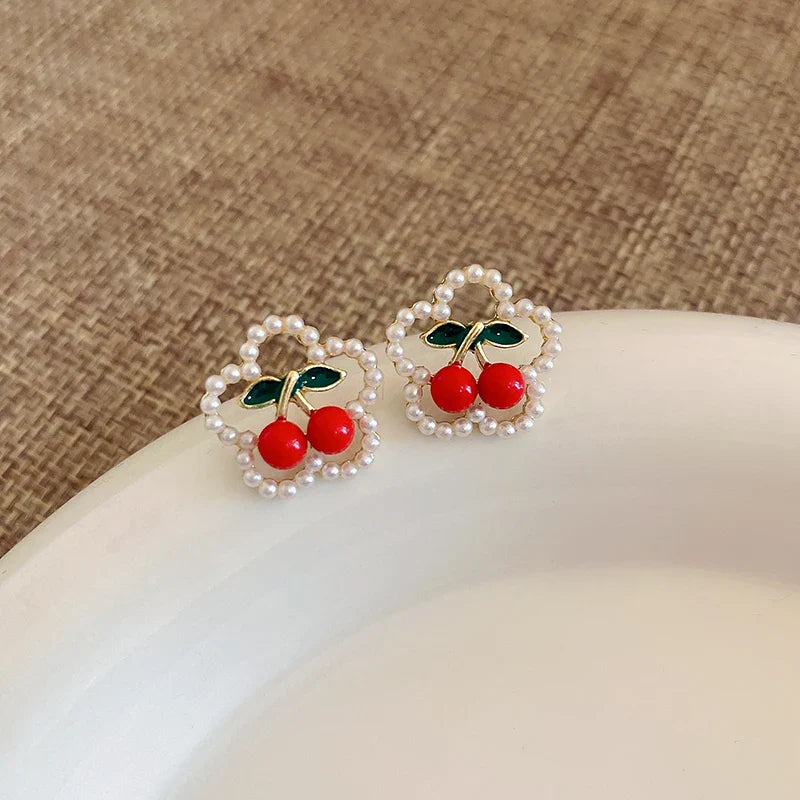 Kersenoorbellen Voor Vrouwen - Mijn Oorbellen