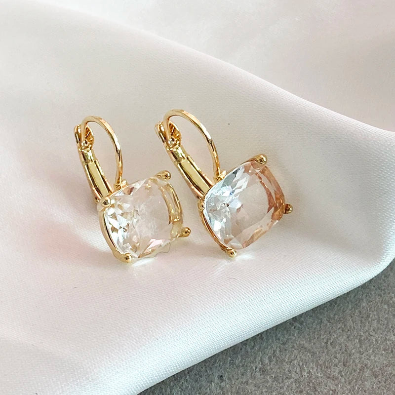 Transparante Ovale Oorbellen - Mijn Oorbellen