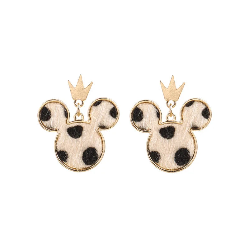 Minnie Oorbellen Zebra-effect - Mijn Oorbellen