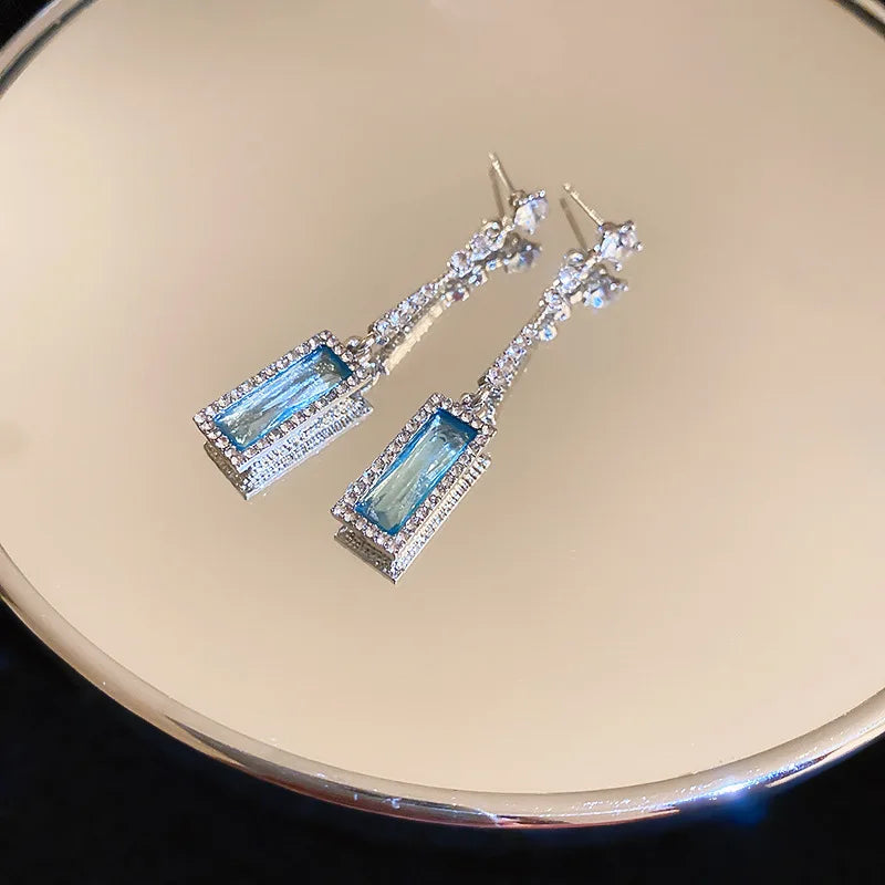 Rechthoekige Chique Hanger Oorbellen - Mijn Oorbellen