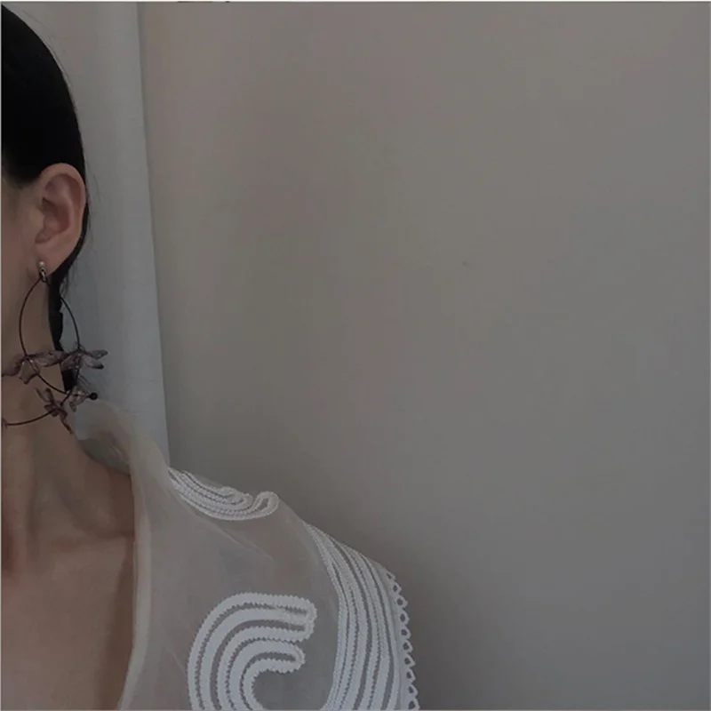 Asymmetrische Bloemoorbellen - Mijn Oorbellen