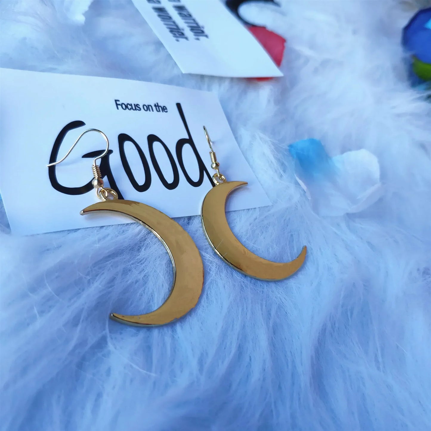 Eenvoudige Maan Oorbellen - Mijn Oorbellen