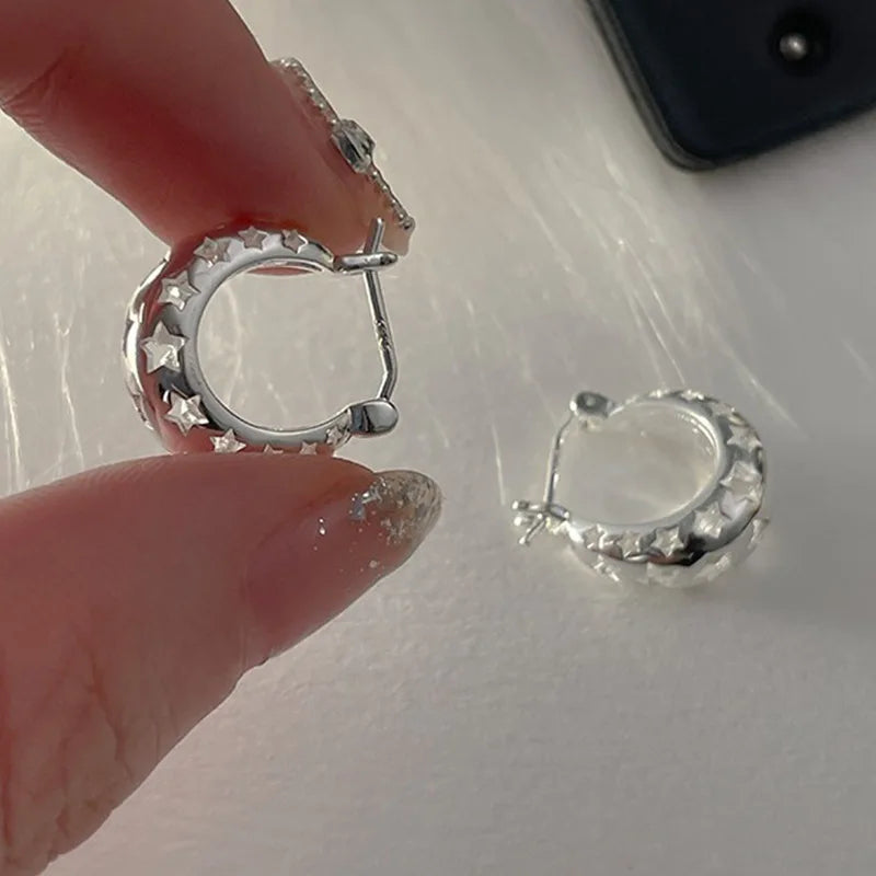 Oorbellen Ster Creool - Mijn Oorbellen