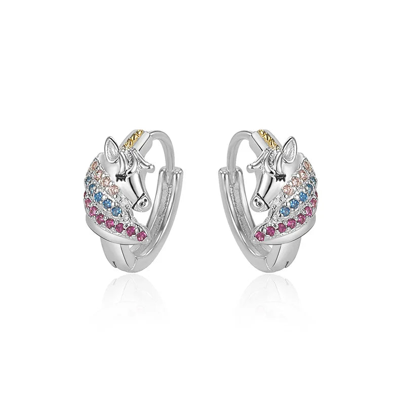 Fonkelende Eenhoorn Oorbellen - Mijn Oorbellen