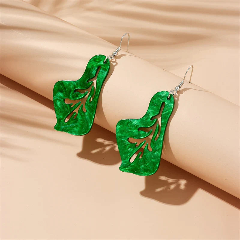 Natuurlijke Blad Oorbellen - Mijn Oorbellen