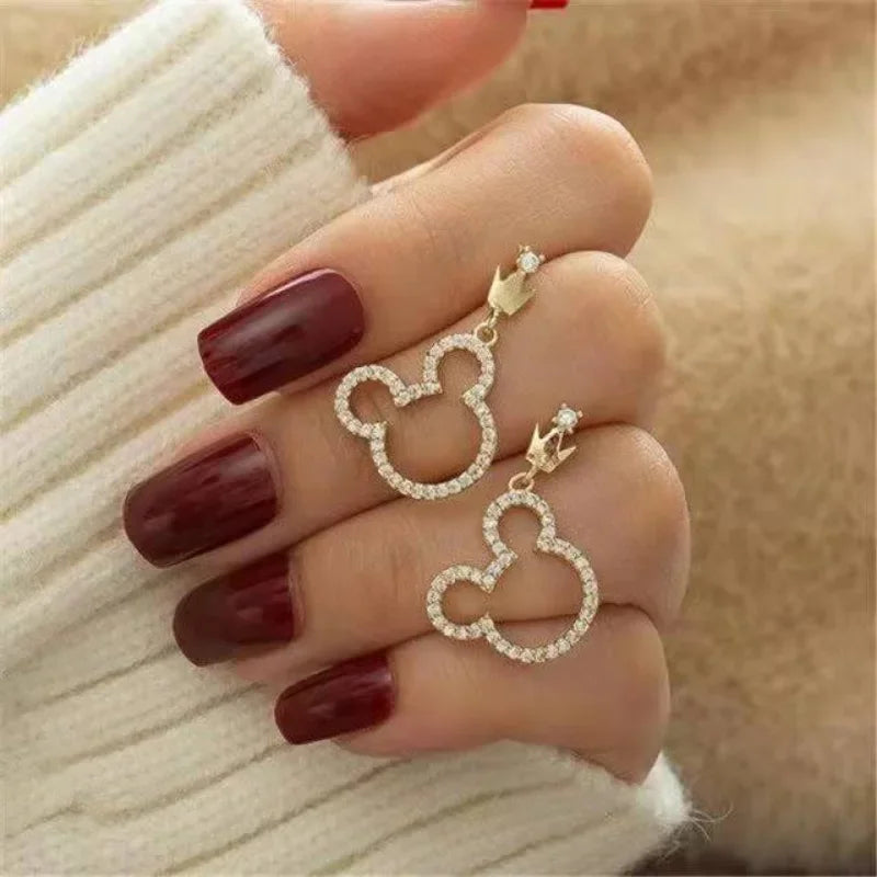 Minnie Oorbellen in Strass - Mijn Oorbellen