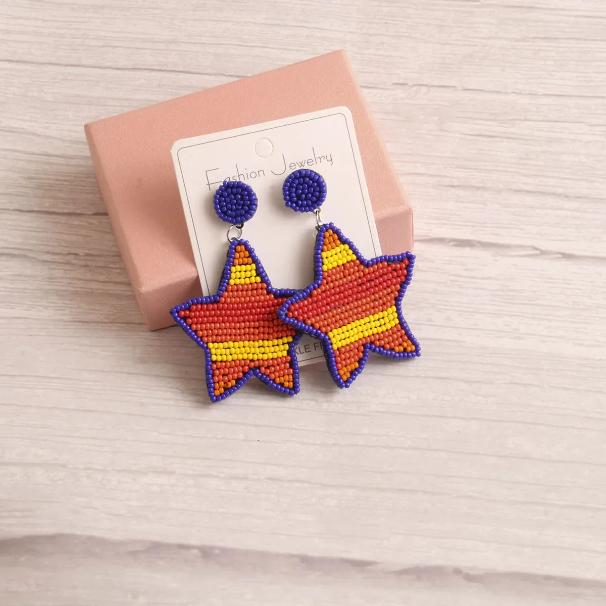 Gekleurde Ster Oorbellen - Mijn Oorbellen