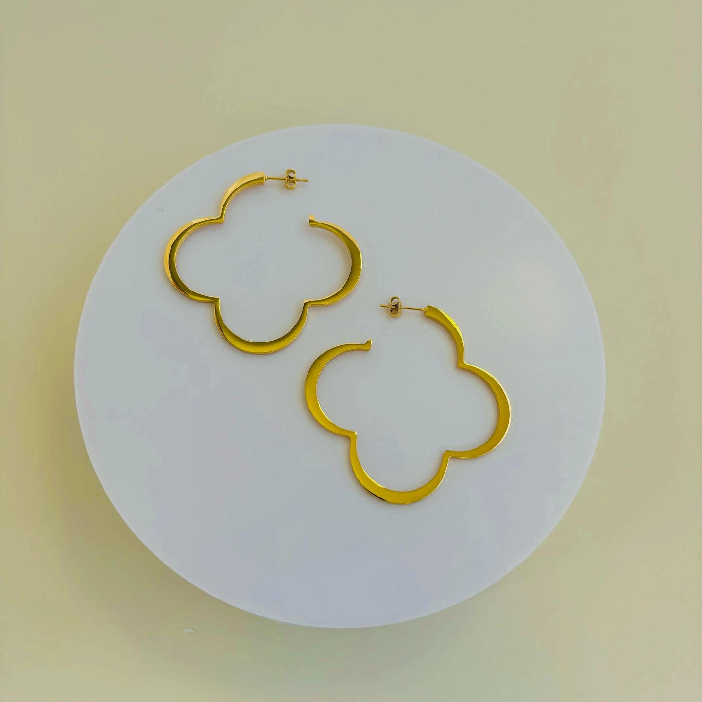 Chique Klaver Oorbellen - Mijn Oorbellen