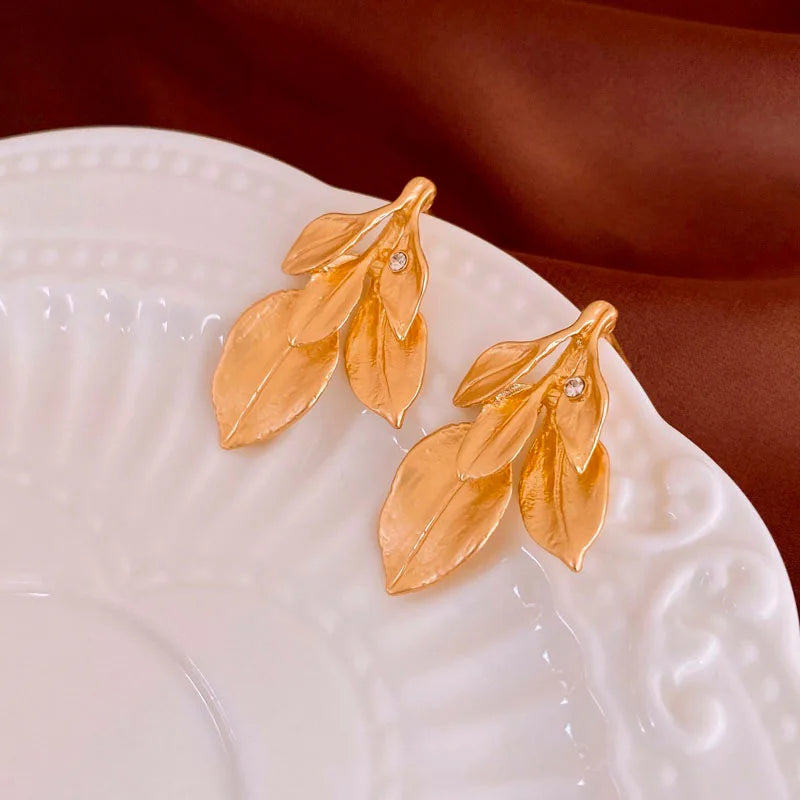 Betoverende Blad Oorbellen - Mijn Oorbellen