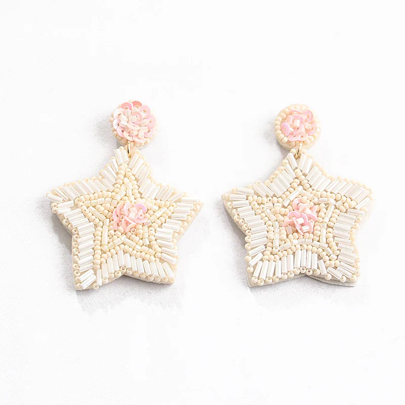 Oorbellen Ster in Parel(en) - Mijn Oorbellen