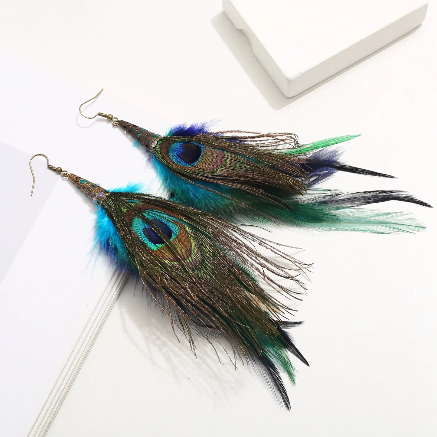 Pauwenveer Oorbellen - Mijn Oorbellen