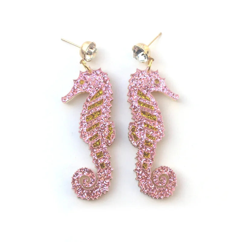 Oorbellen Glitters Zeepaardje - Mijn Oorbellen