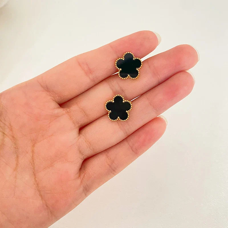 Trendy Klaver Oorbellen - Mijn Oorbellen