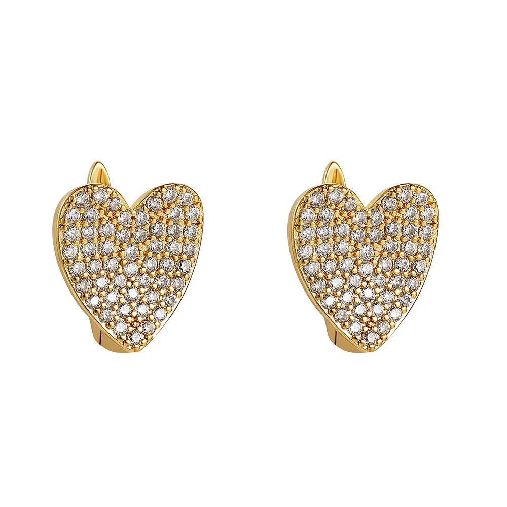 Oorbellen Exquise Hart Trendy - Mijn Oorbellen