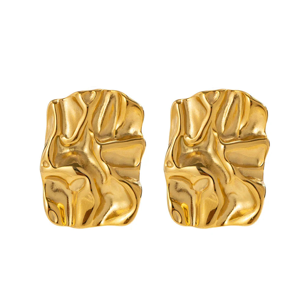 Oorbellen Onregelmatige Vierkant - Mijn Oorbellen