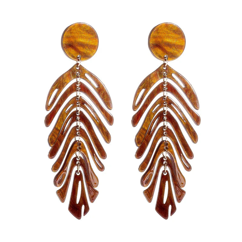 Oorbellen Blad Chic - Mijn Oorbellen