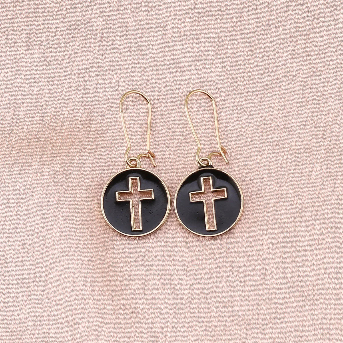 Néo-gotische Kruis Oorbellen - Mijn Oorbellen