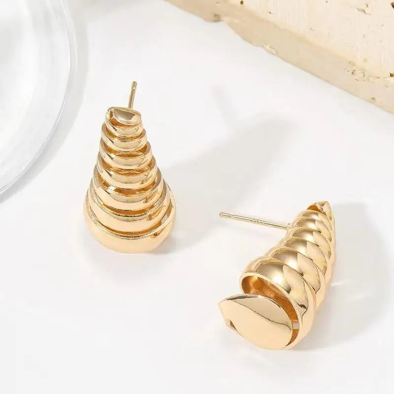 Oorbel Druppel Spiraal - Mijn Oorbellen