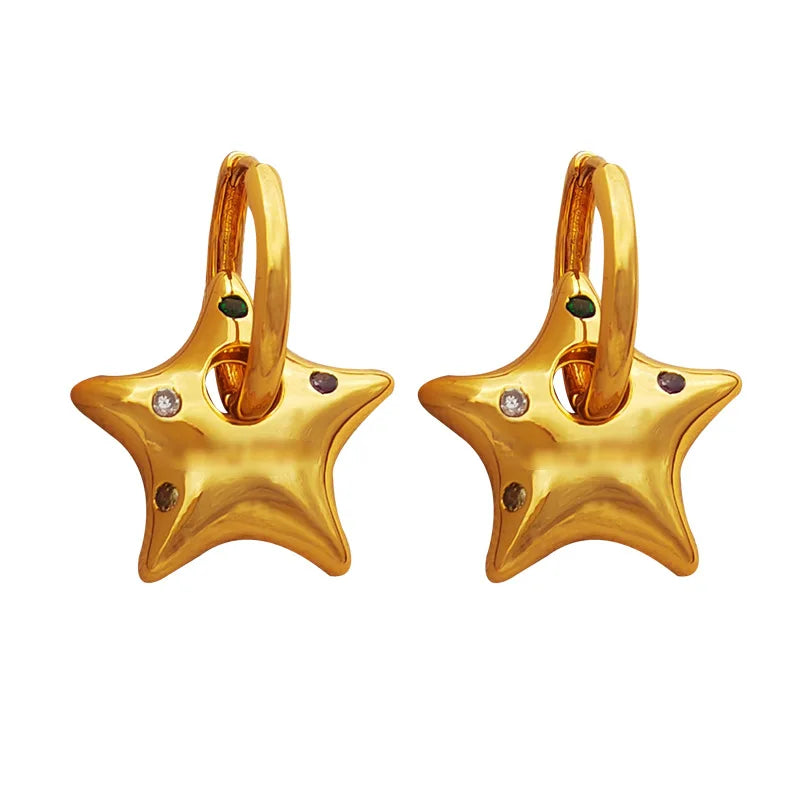 Moderne Ster Oorbellen - Mijn Oorbellen