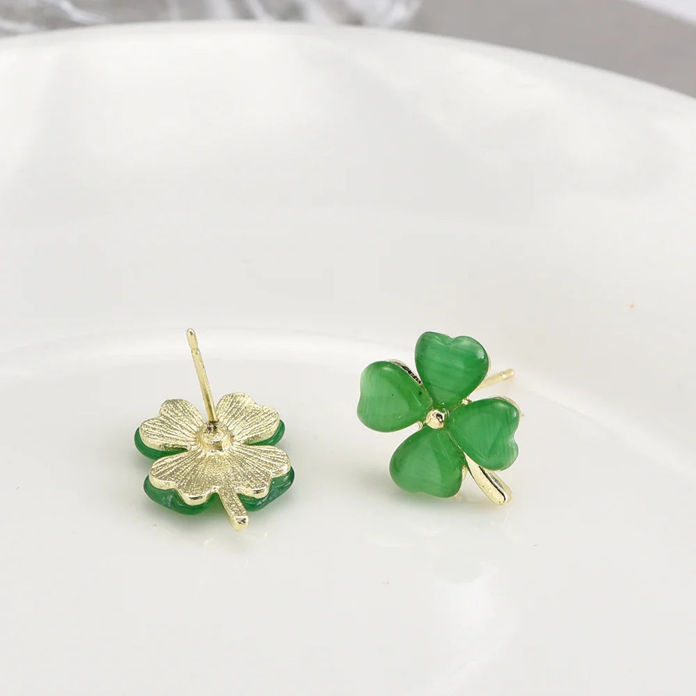Elegante Klaver Oorbellen - Mijn Oorbellen