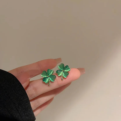 Elegante Klaver Oorbellen - Mijn Oorbellen